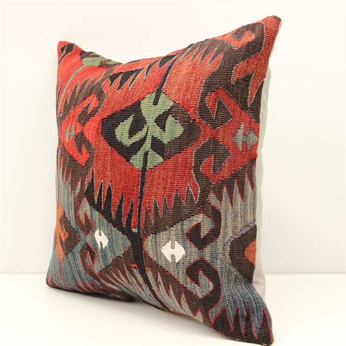 Persian Old Kilim Cushion Cover Persian Kilims M892